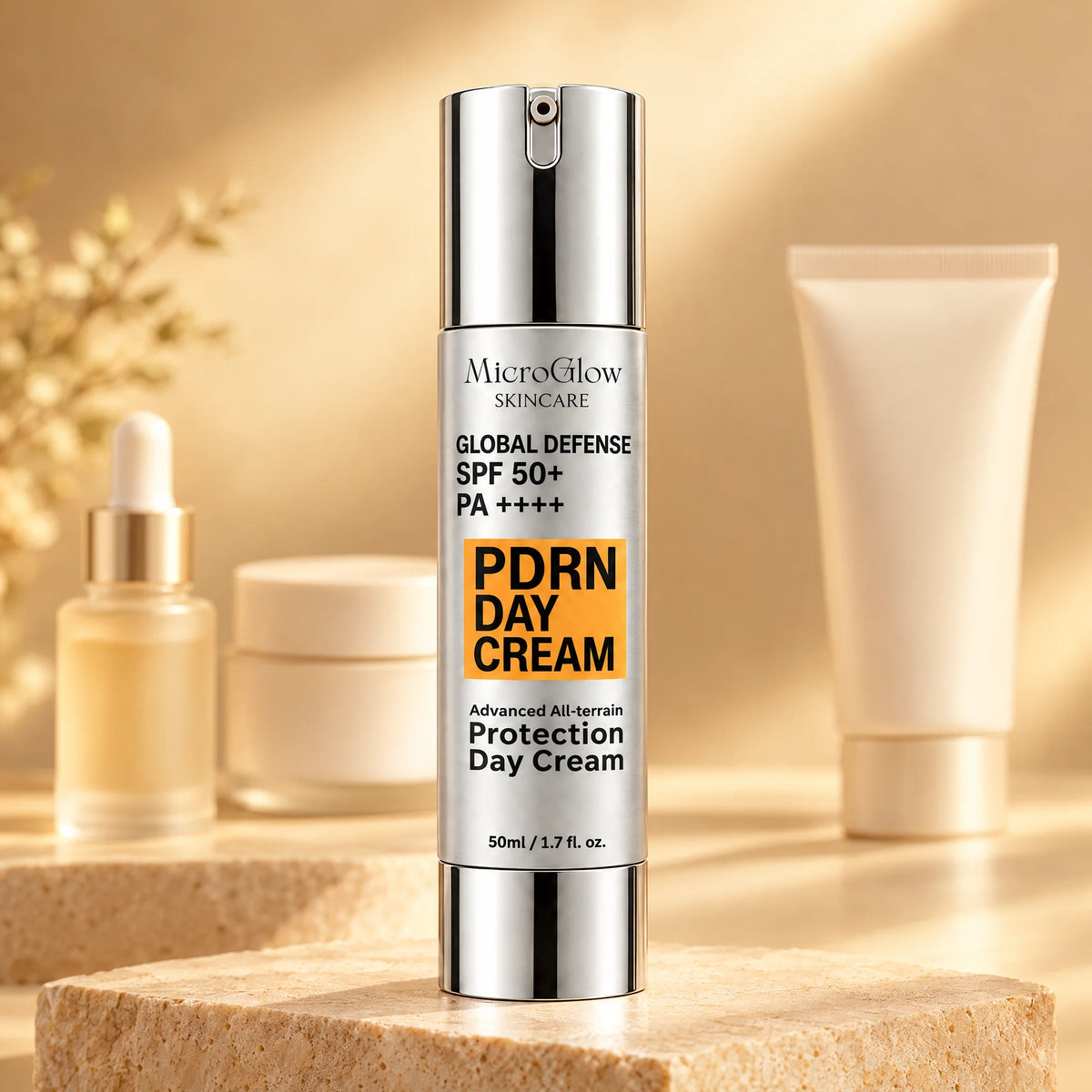 Global Defense replaces serum, moisturizer and sunscreen in one step